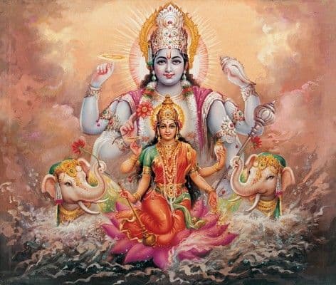 Divine image of Goddess Maa Lakshmi
