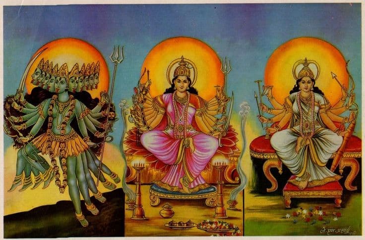 Tridevi & Major Forms - Shakti Darshan